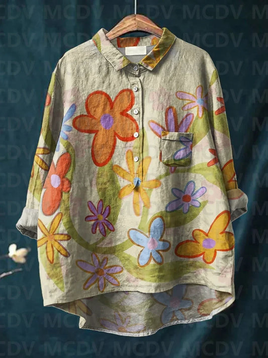 Coco | Flower Art Shirt