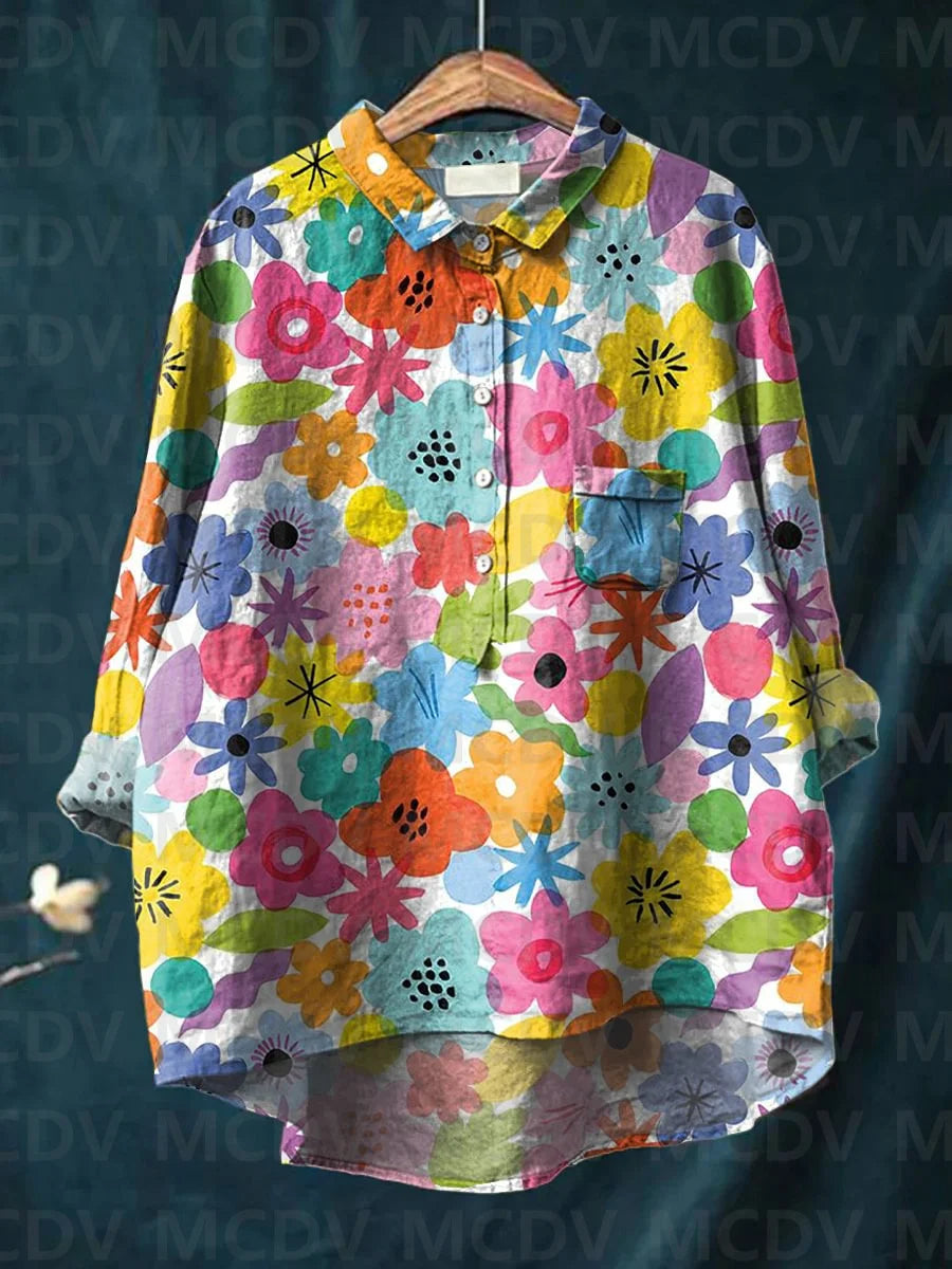 Max | Flower Art Shirt