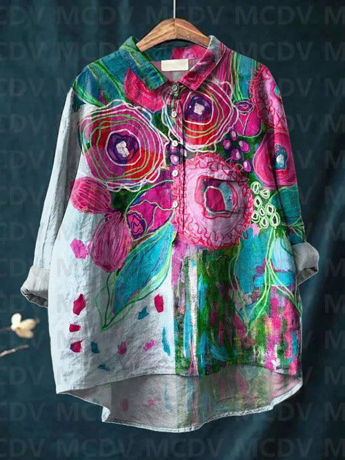 Buddy | Flower Art Shirt