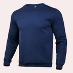 Cahal Casual Comfort Sweater - Navy Blue
