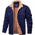 Dirk Vintage Bomber Jacket - Marine