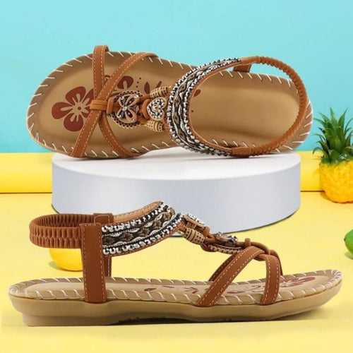 Havana - Sandals with Elastic Band & Soft Platform