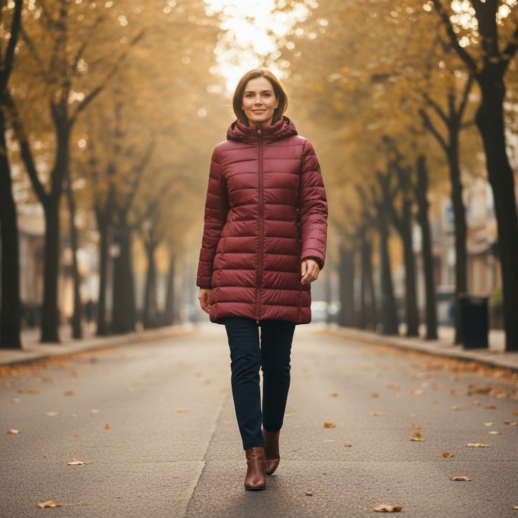 Marina | Women's Hooded Longline Puffer Jacket
