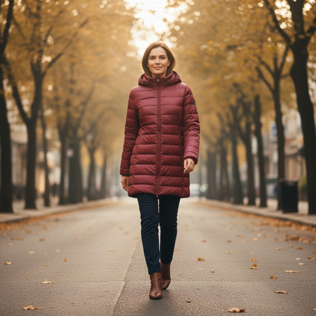 Marina | Women's Hooded Longline Puffer Jacket