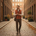 Marcus | Men's Utility Zip Bodywarmer for Weekend Layering