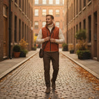Marcus | Men's Utility Zip Bodywarmer for Weekend Layering