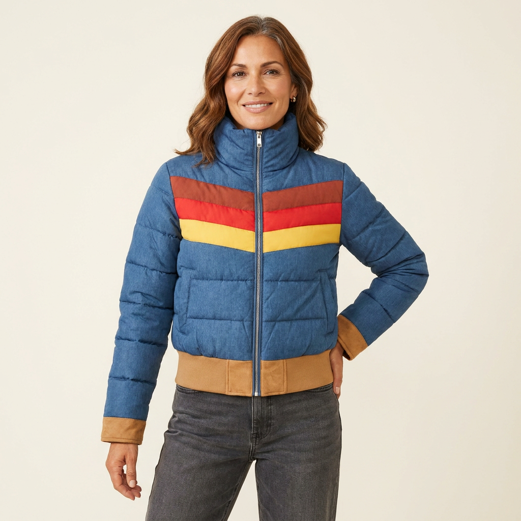 Eliza Quilted Print Jacket