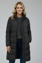 Marina | Women's Hooded Longline Puffer Jacket