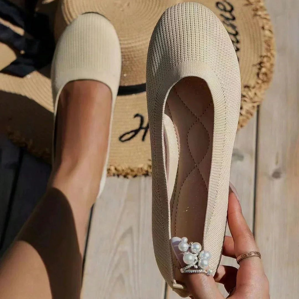 Celeste | Women's Breathable Slip-On Knit Sneaker