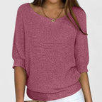 Isla | Women's Relaxed Crew Neck Comfortable Sweater