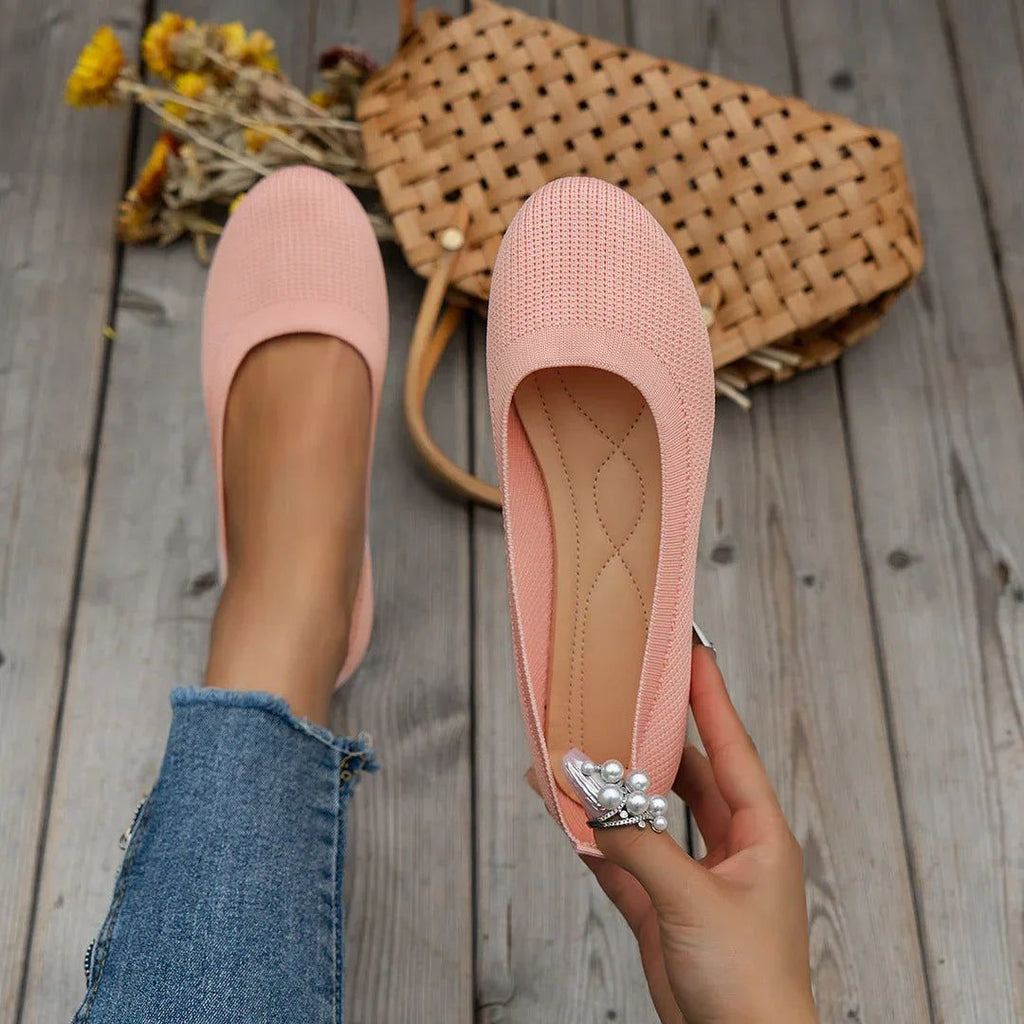 Celeste | Women's Breathable Slip-On Knit Sneaker
