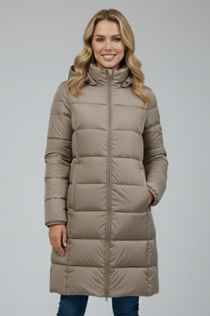 Marina | Women's Hooded Longline Puffer Jacket