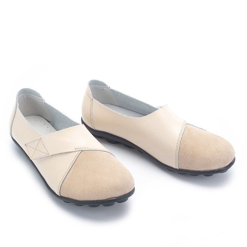 Clara | Women's Slip-On Round Toe Leather Loafer