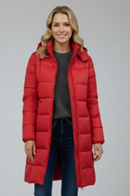 Marina | Women's Hooded Longline Puffer Jacket