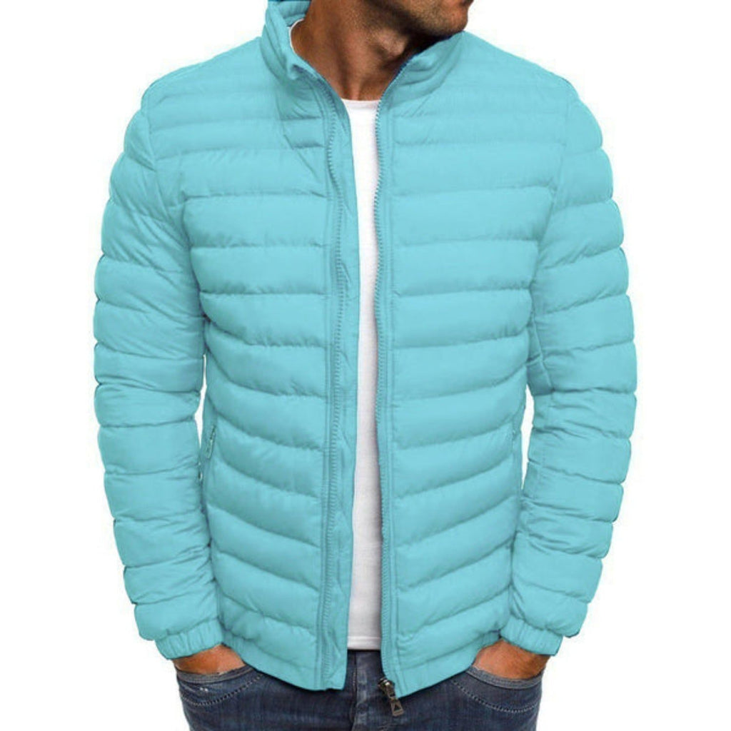Julian | Men's Lightweight High-Collar Puffer Jacket