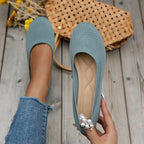 Celeste | Women's Breathable Slip-On Knit Sneaker