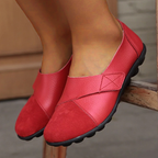 Clara | Women's Slip-On Round Toe Leather Loafer
